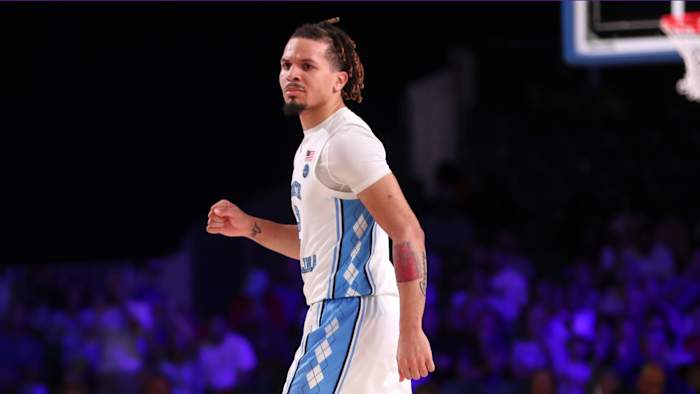 Cole Anthony is out indefinitely for UNC with a right knee injury.